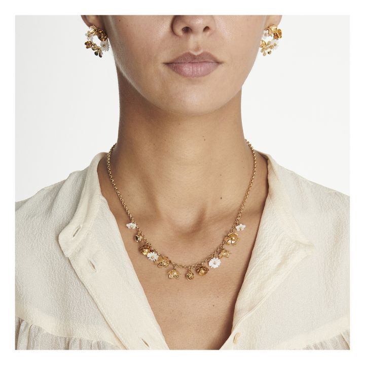 Zephir Maxi Necklace Gold- Product image n°1