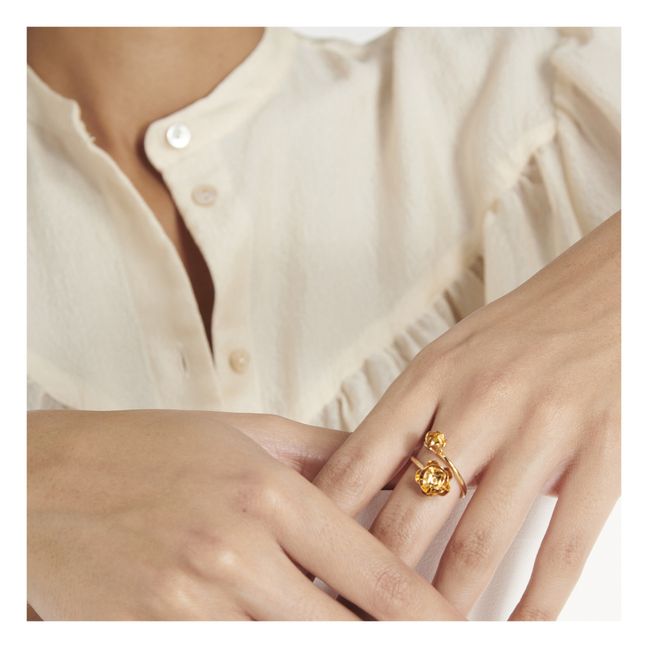 Zephir Small Ring | Gold