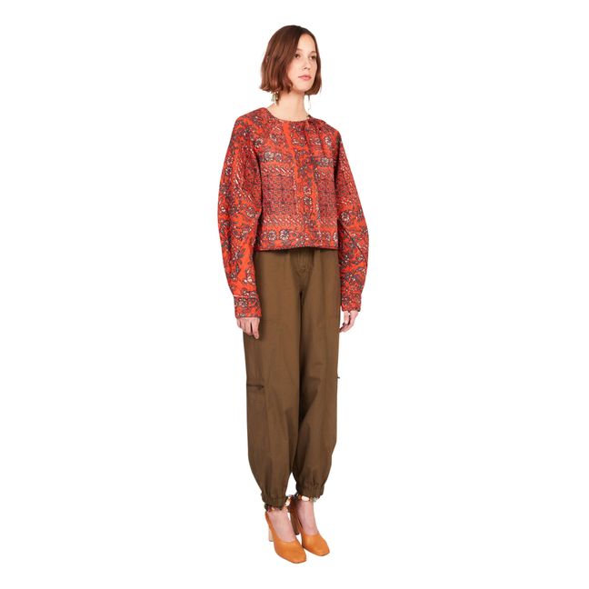 Jacke Seema | Rostfarben