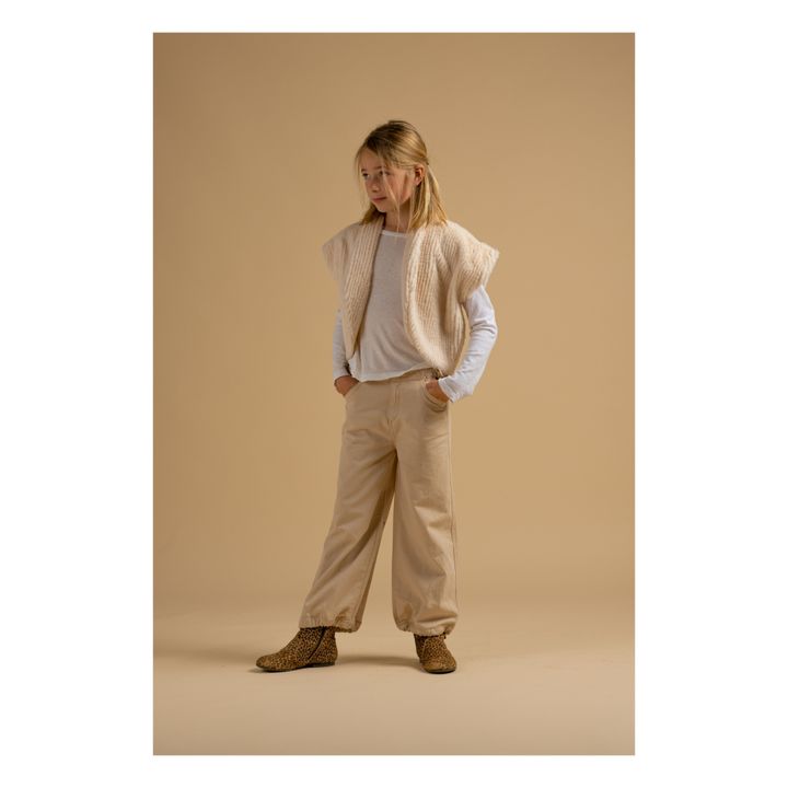 Loose Trousers | Beige- Produktbild Nr. 5
