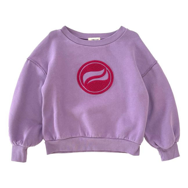 Violetta Organic Cotton Sweatshirt Purple