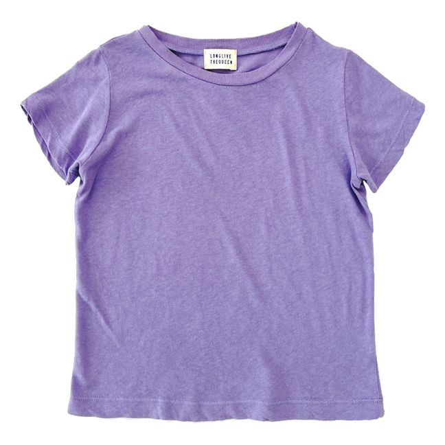 T-shirt Coton Bio Violet