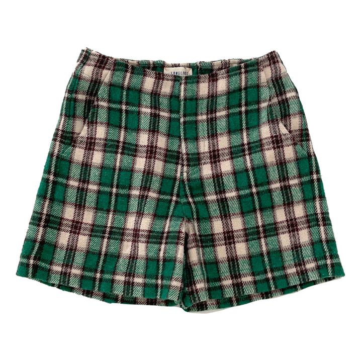 Checked Shorts Verde- Imagen del producto n°0