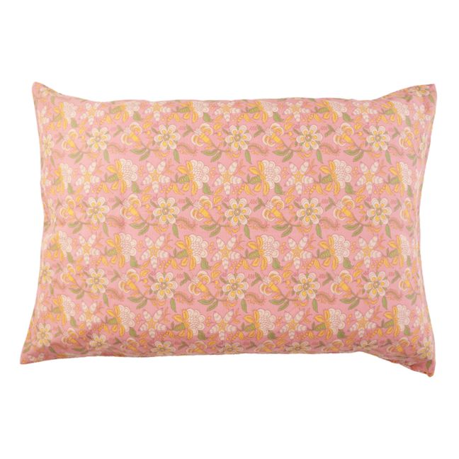 Valerie Organic Cotton Pillowcase | Rosa