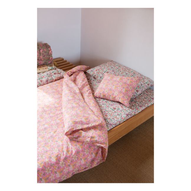 Valerie Organic Cotton Pillowcase | Pink