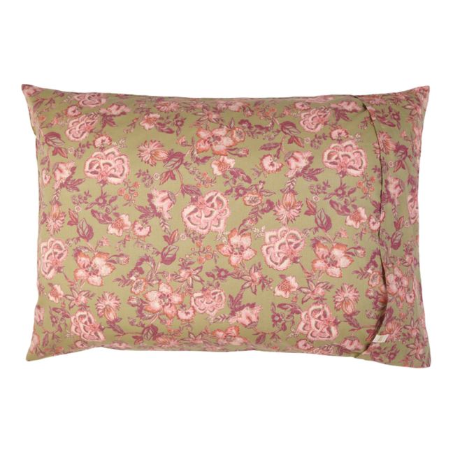 Valerie Organic Cotton Pillowcase | Khaki