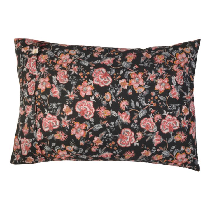 Valerie Organic Cotton Pillowcase Kohle- Produktbild Nr. 4