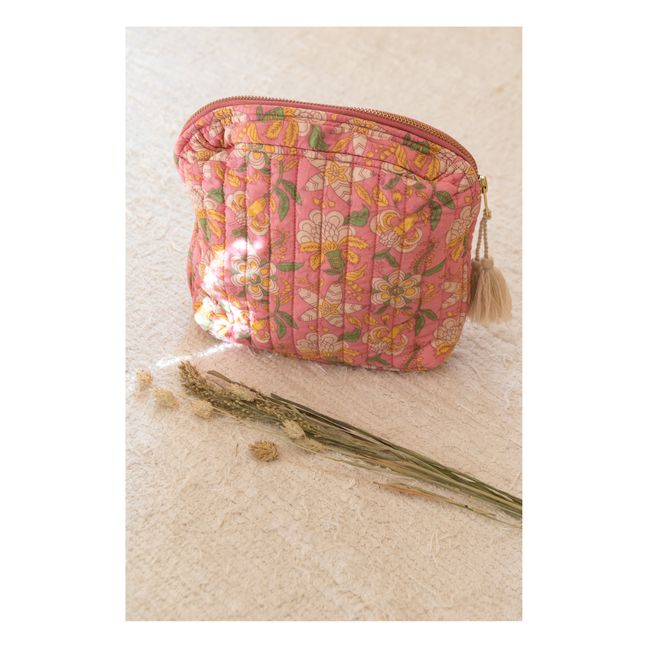 kleine Tasche Teiki aus Bio-Baumwolle | Rosa
