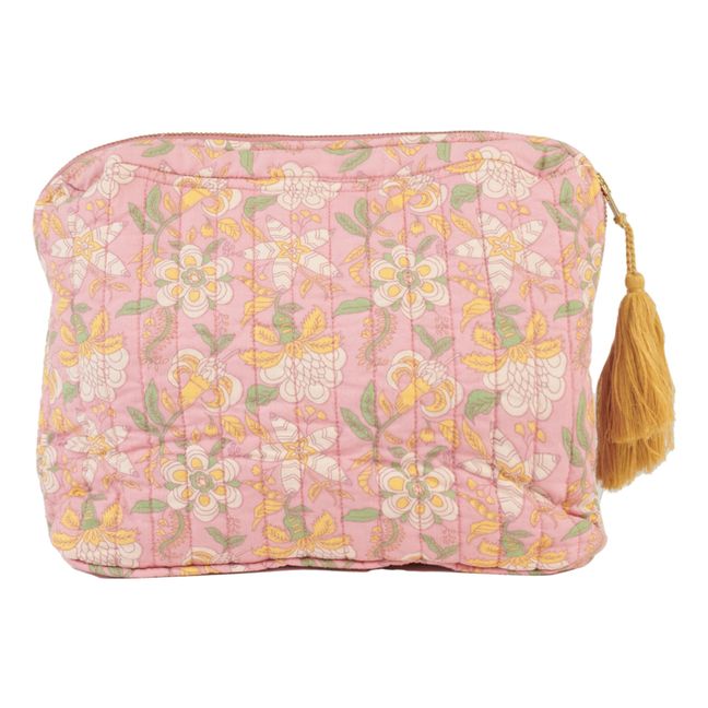 kleine Tasche Teiki aus Bio-Baumwolle | Rosa