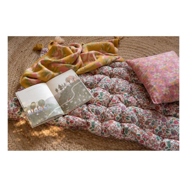 Holie Reversible Organic Cotton Floor Mat | Crema