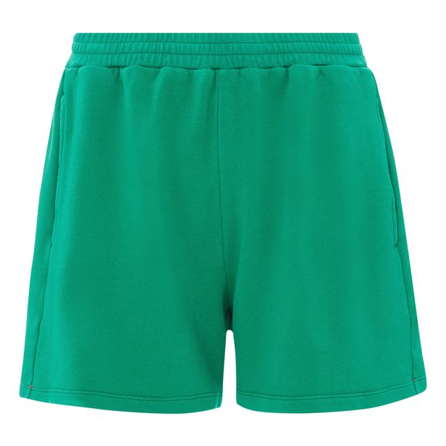 Shayne Fleece Shorts Verde