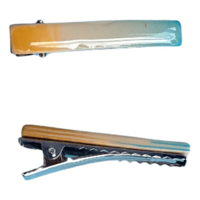 Hair Clips - Set of 2 | Türkis