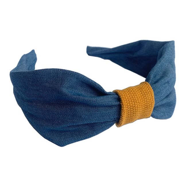 Turban Headband Denim