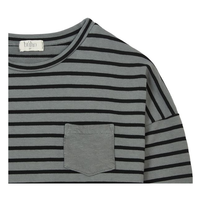 Sailor Striped T-shirt Grey