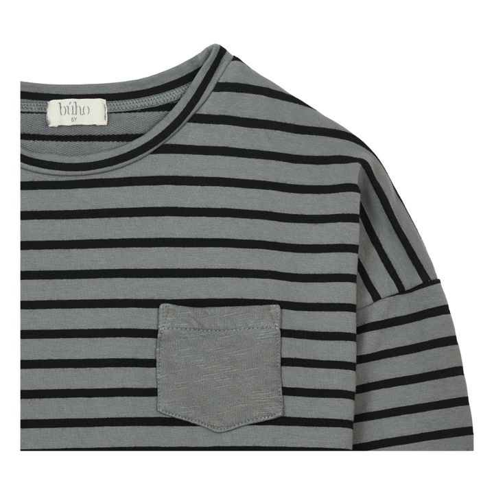 Sailor Striped T-shirt Grau- Produktbild Nr. 1