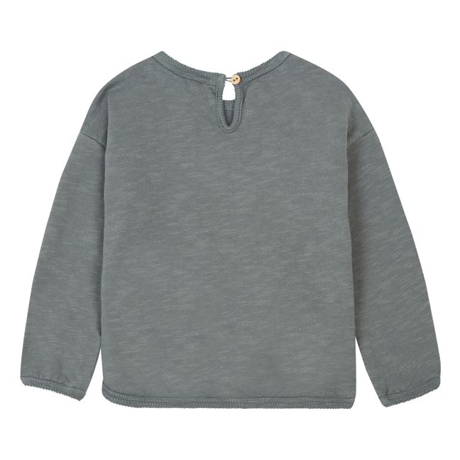 Organic Cotton Sweatshirt Grau