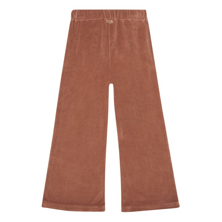Organic Cotton Velour Trousers Altrosa- Produktbild Nr. 1