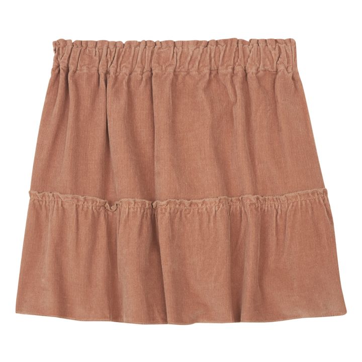 Romance Corduroy Skirt Dusty Pink- Product image n°0