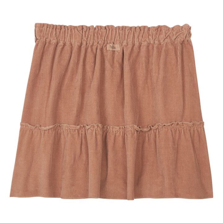 Romance Corduroy Skirt Dusty Pink- Product image n°1