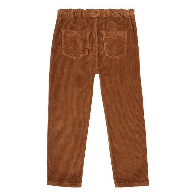Corduroy Pocket Trousers Ruggine