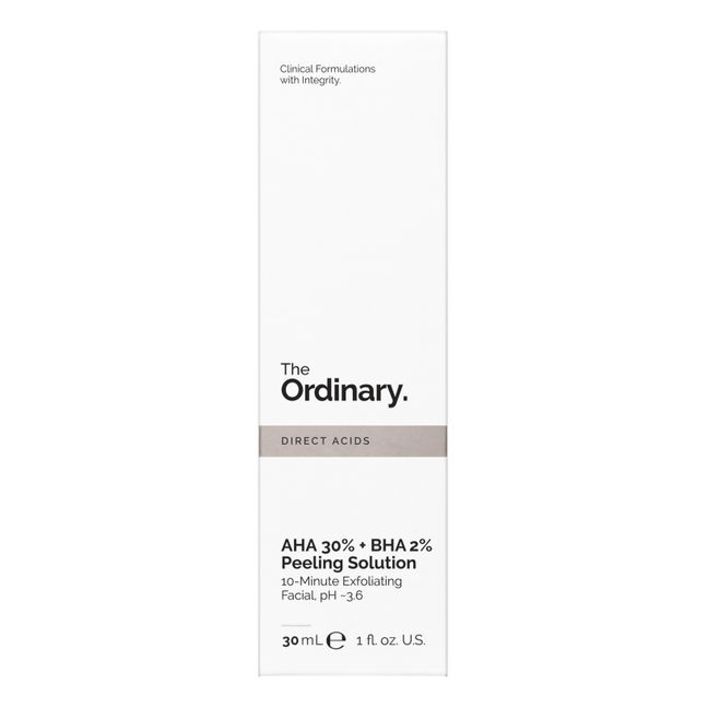 Soluzione per il peeling AH 30% + BHA 2%