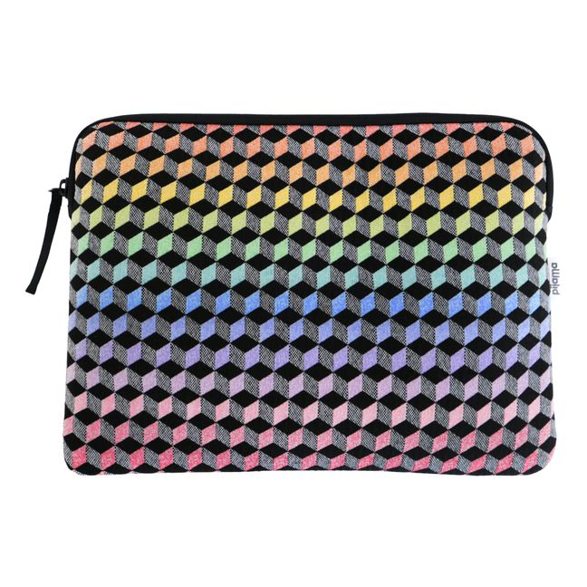 Optical Rainbow 13” Laptop Sleeve Multicolore