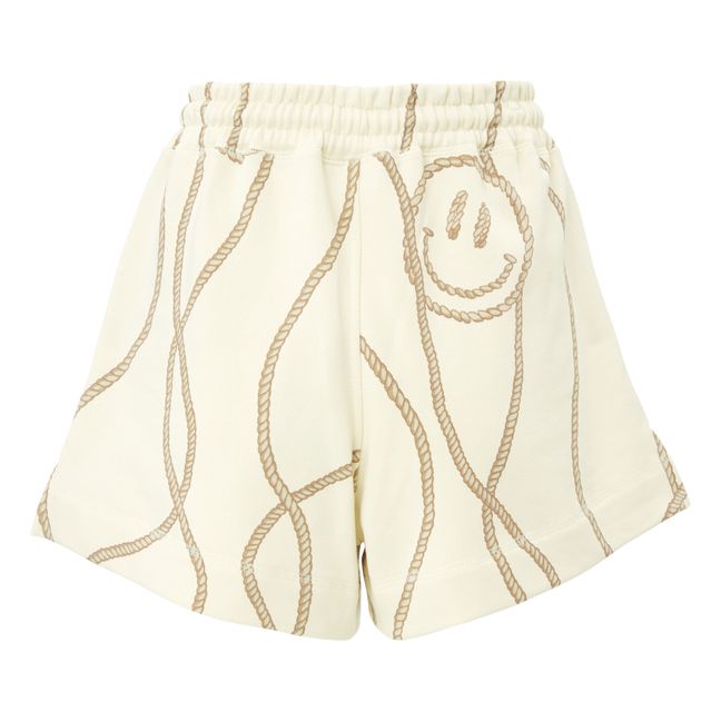 Isoli Software Organic Cotton Symbol Shorts | Beige