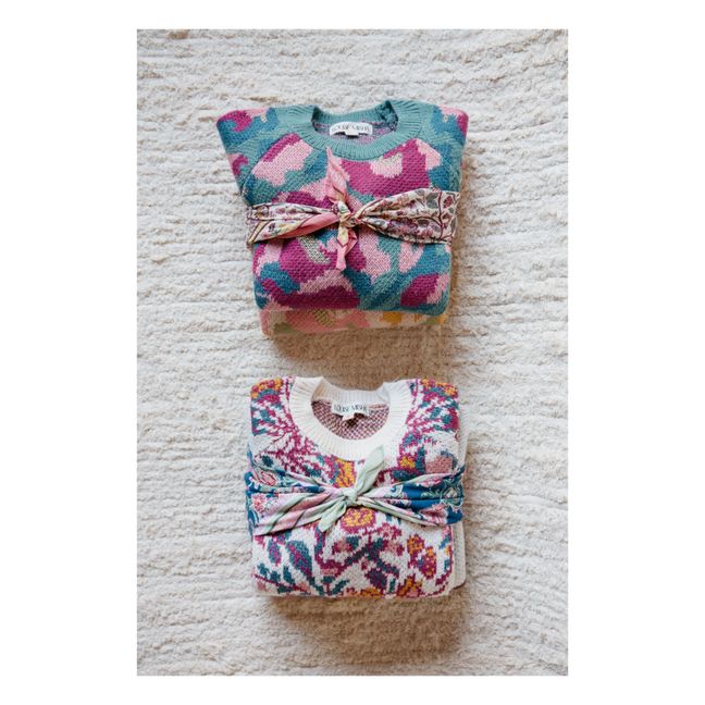 Pull Fleuri Tsar | Ecru