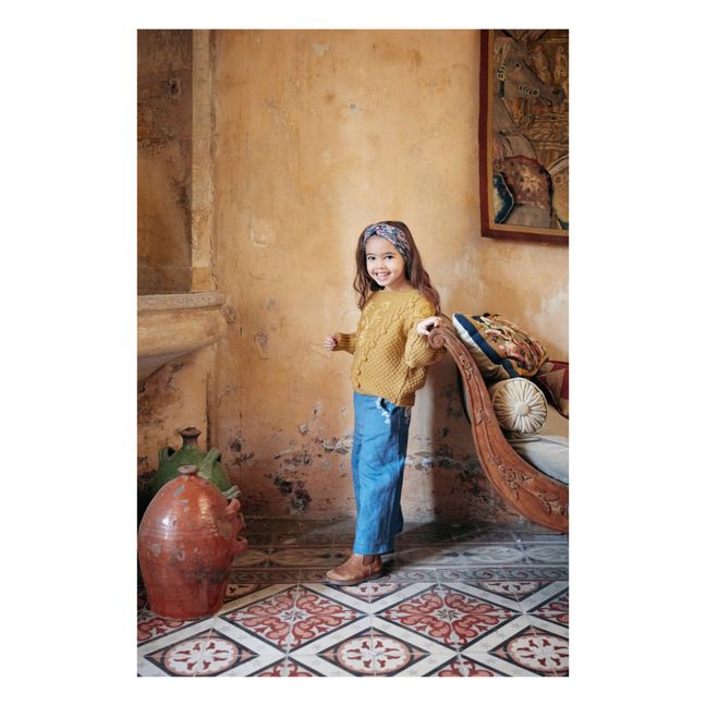 Acacia Hand-Embroidered Jumper | Ocker