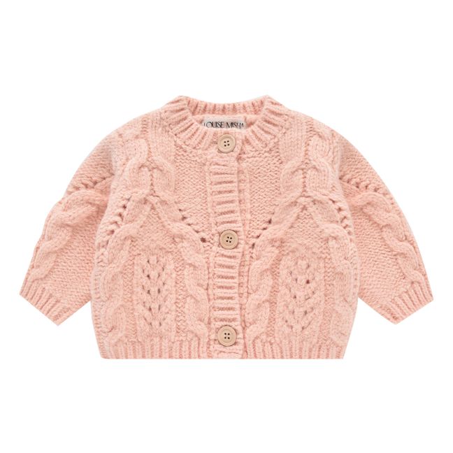 Cardigan | Rose pâle