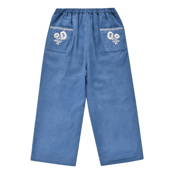 Pantalon Flor Bleu jean- Image produit n°7