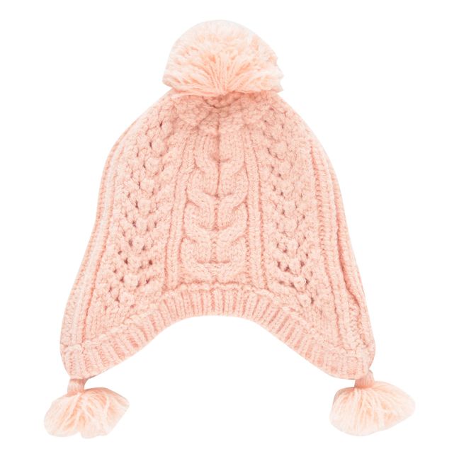 Isoline Beanie | Pale pink