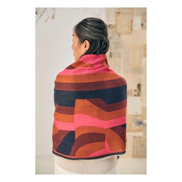 632 Woollen Scarf Rosa Fushia- Imagen del producto n°1