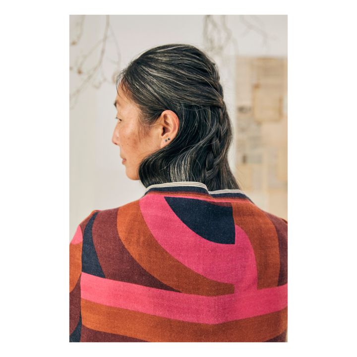632 Woollen Scarf Rosa Fushia- Imagen del producto n°2