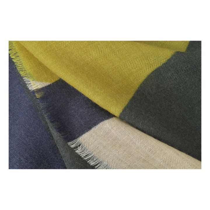 640 Woollen Scarf Blu marino- Immagine del prodotto n°3