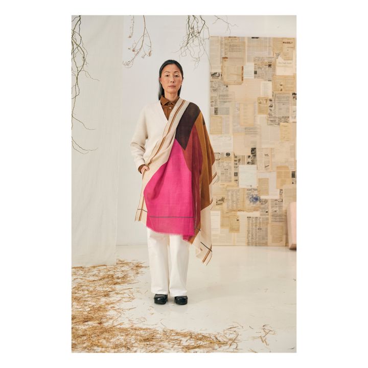 640 Woollen Scarf Rosa Fushia- Imagen del producto n°2