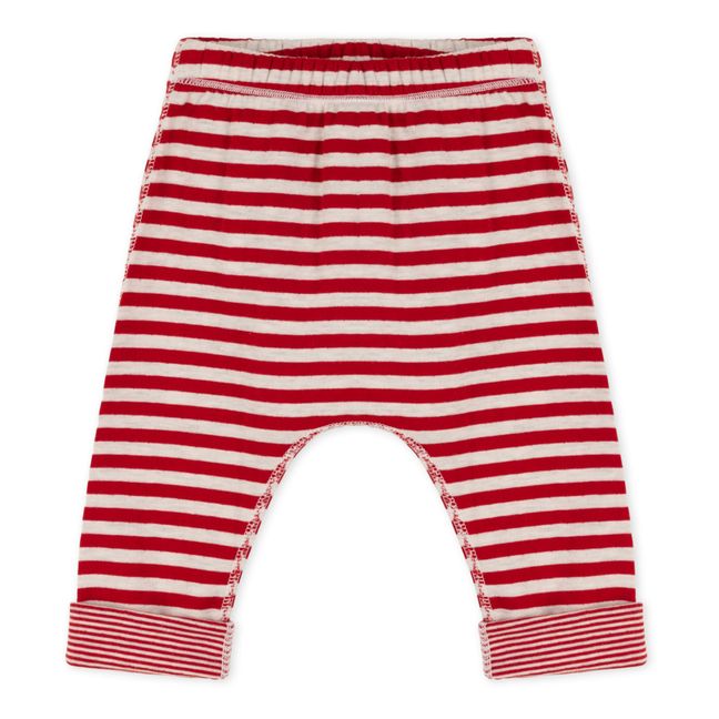 Cesar Striped Trousers Rojo