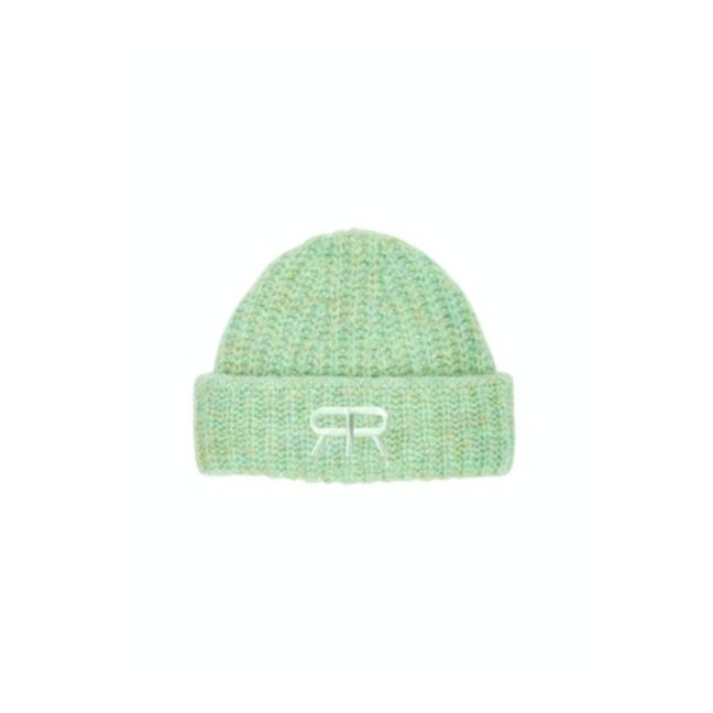 Pole Position Wool and Mohair Beanie Verde