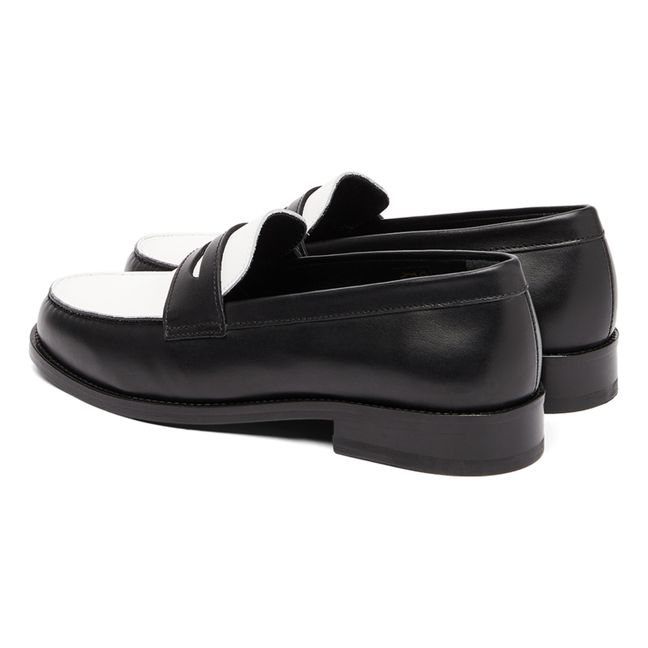 Moc Leather Loafers | Nero
