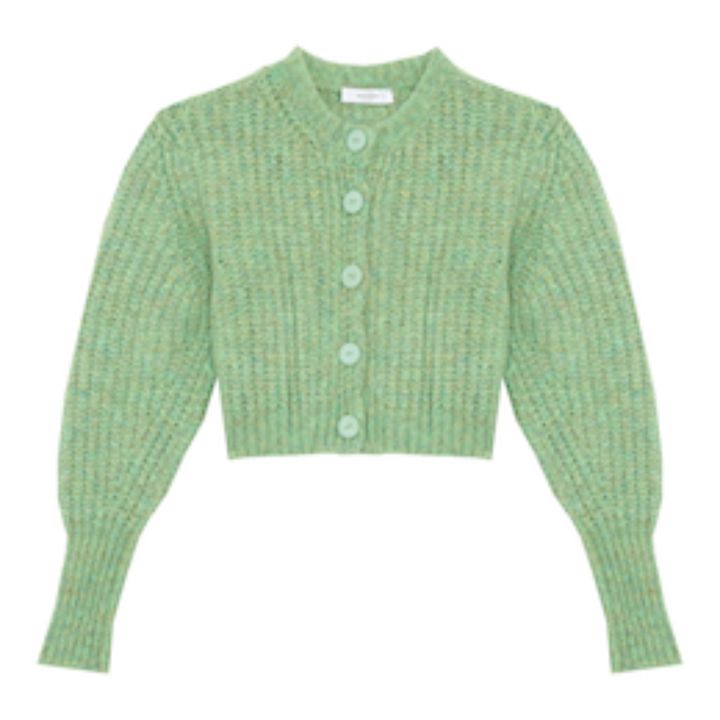 Pole Position Wool and Mohair Vest | Verde- Immagine del prodotto n°0