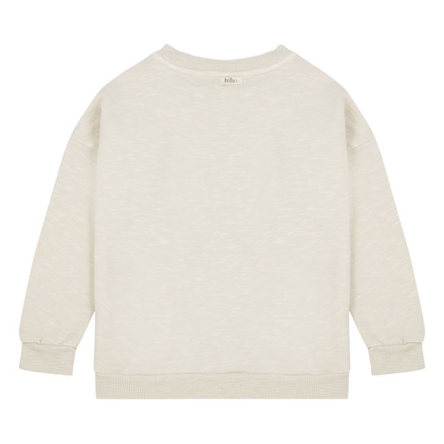 Organic Cotton Pocket Sweatshirt Ecru