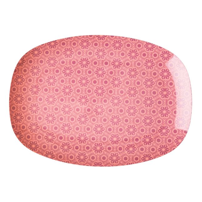 Marrakesh Rectangular Plate | Pink