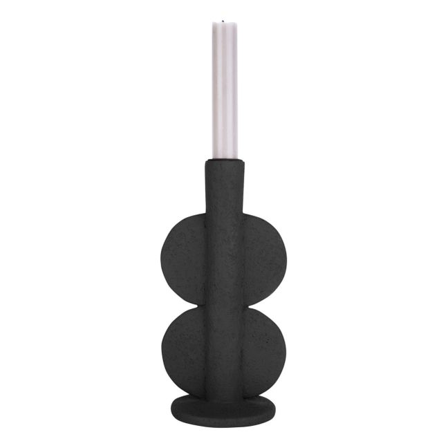 Portacandele, modello: Double Bubble | Nero