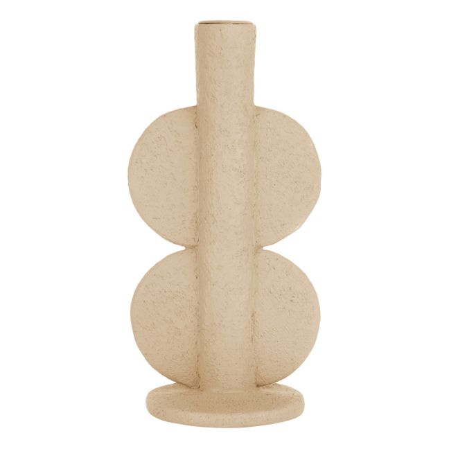 Double Bubble Candle Holder Sandfarben