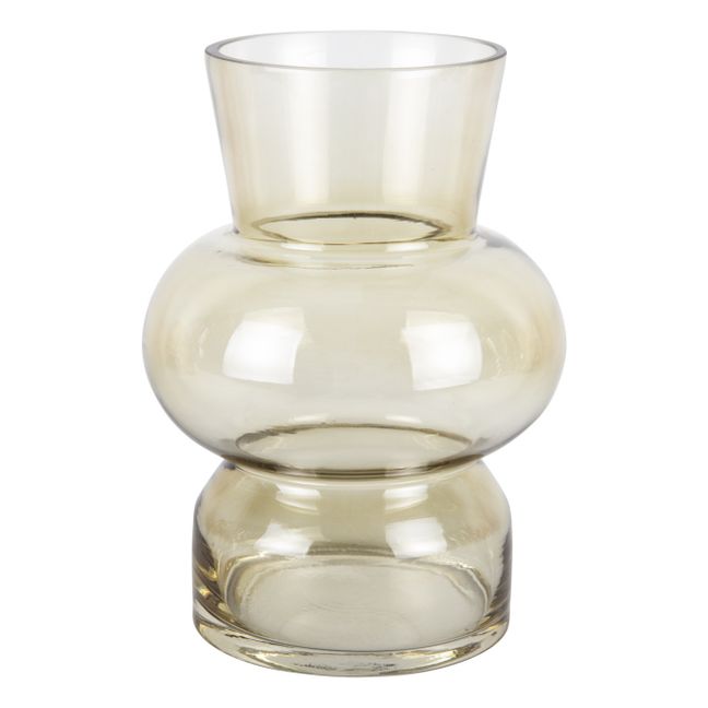 Gleam Sphere Vase - S Khaki-braun