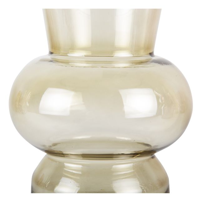 Gleam Sphere Vase - S Khaki brown
