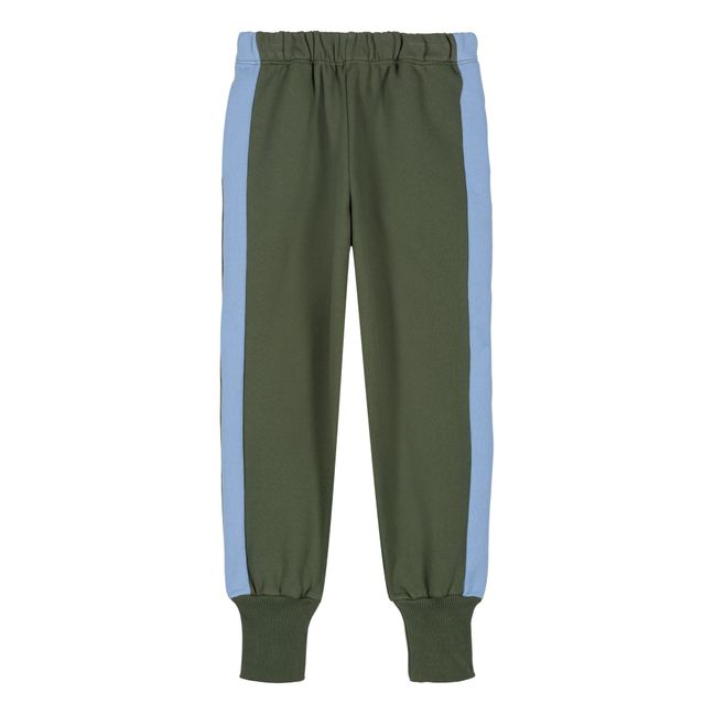 Charles Organic Cotton Terry Cloth Joggers | Verde militare