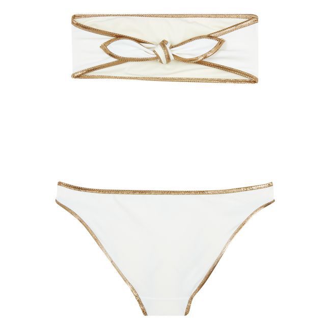 Hampton Reversible Bikini | White