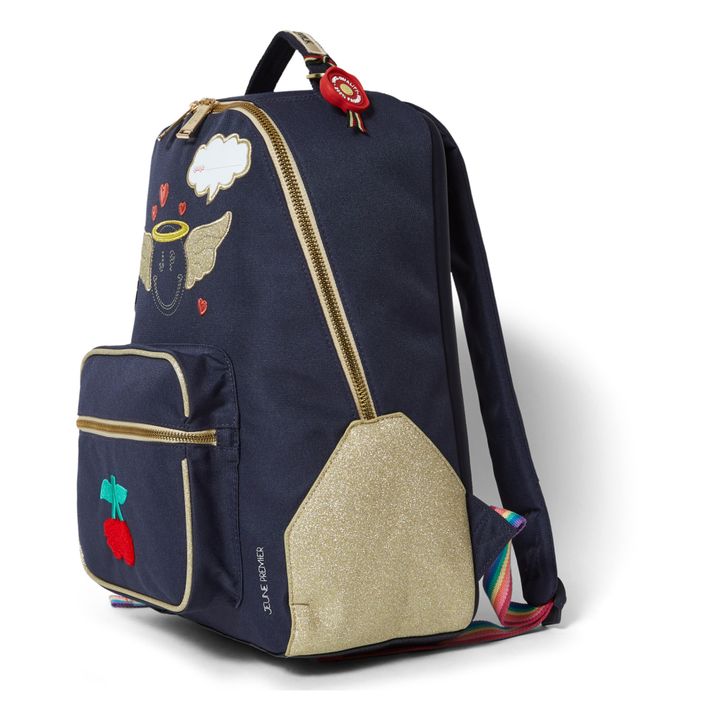 Bobbie Gadget Backpack Navy blue- Product image n°1