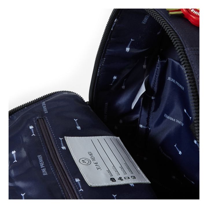 Bobbie Tiger Flame Backpack Navy blue- Product image n°2